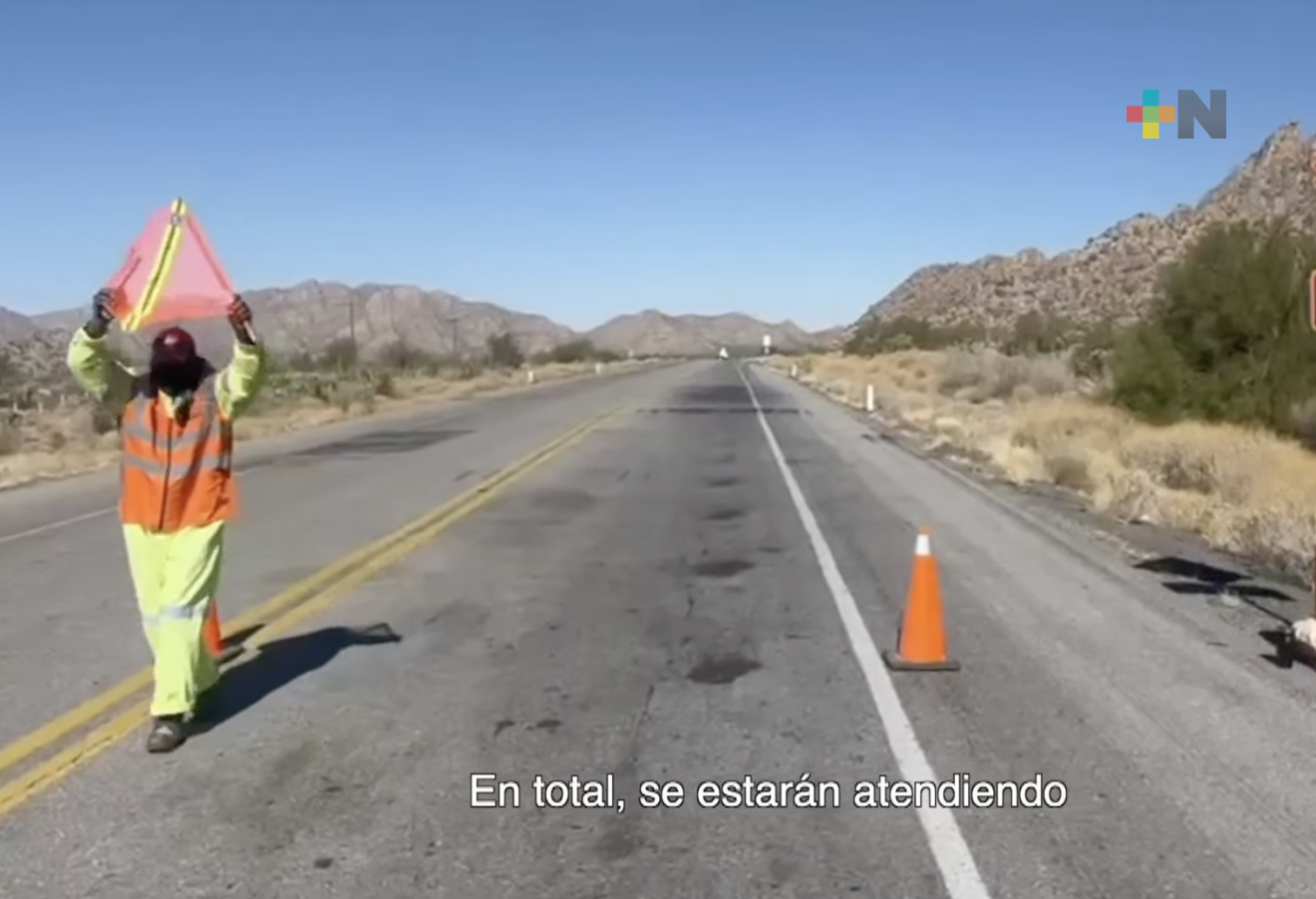 SICT inició el programa «Bachetón» en las carreteras del país